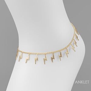 Lightning Charms Anklet